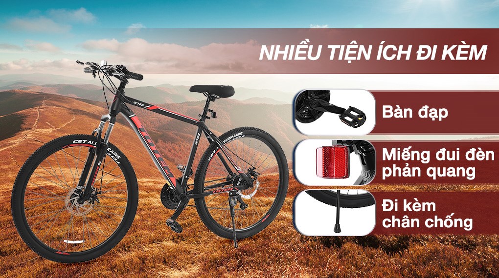 Xe Đạp Địa Hình MTB Totem W760 27.5 inch Size L