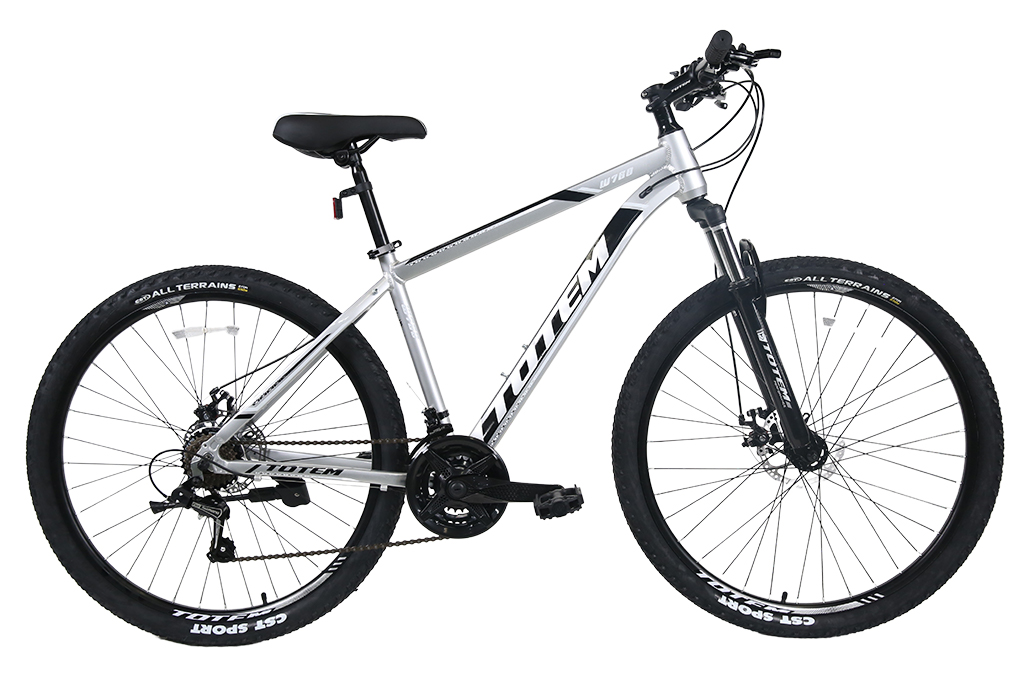 Xe Đạp Địa Hình MTB Totem W760 27.5 inch Size L Màu Bạc