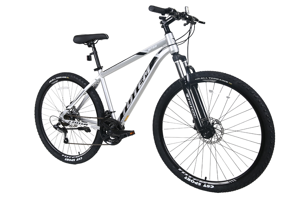 Xe Đạp Địa Hình MTB Totem W760 27.5 inch Size L Màu Bạc