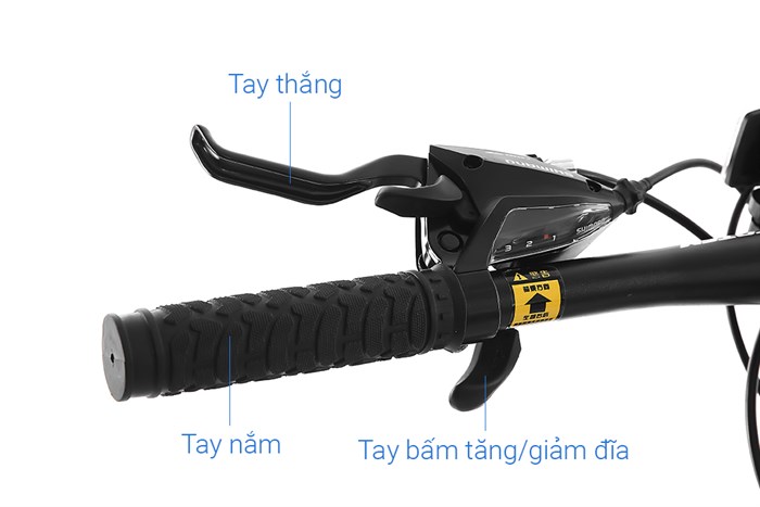 Xe Đạp Địa Hình MTB Totem W760 27.5 inch Size L Màu Đen - Đỏ