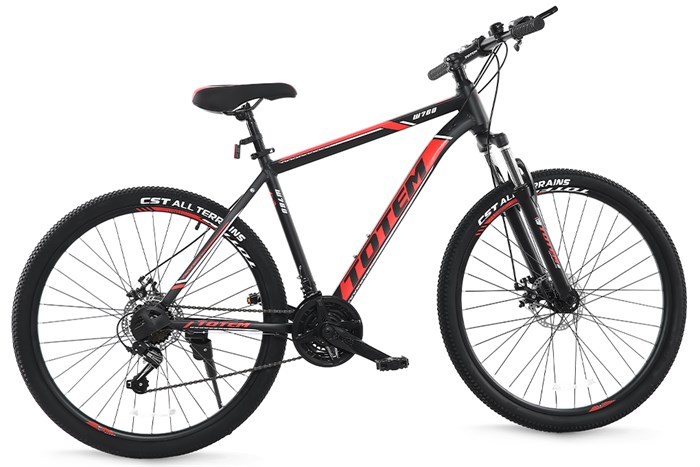 Xe Đạp Địa Hình MTB Totem W760 27.5 inch Size L Màu Đen - Đỏ