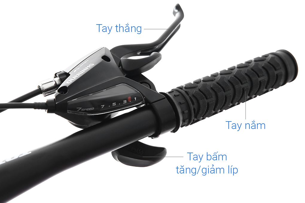 Xe Đạp Địa Hình MTB Totem W760 27.5 inch Size L Màu Đen - Xám