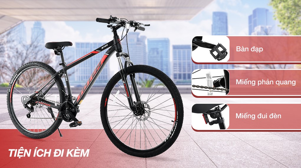 Xe Đạp Địa Hình MTB Totem W760 29 inch Size M