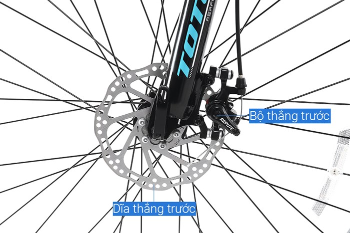 Xe Đạp Địa Hình MTB Totem W860 27.5 inch Size M Màu Trắng