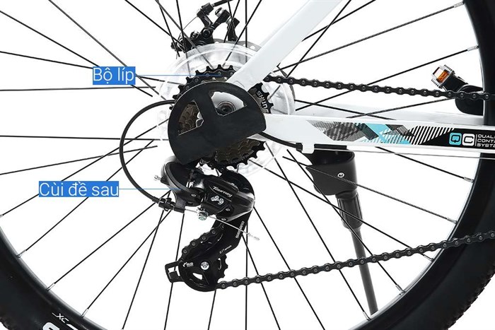 Xe Đạp Địa Hình MTB Totem W860 27.5 inch Size M Màu Trắng