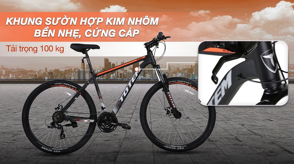 Xe Đạp Địa Hình MTB Totem W860 27.5 inch Size L