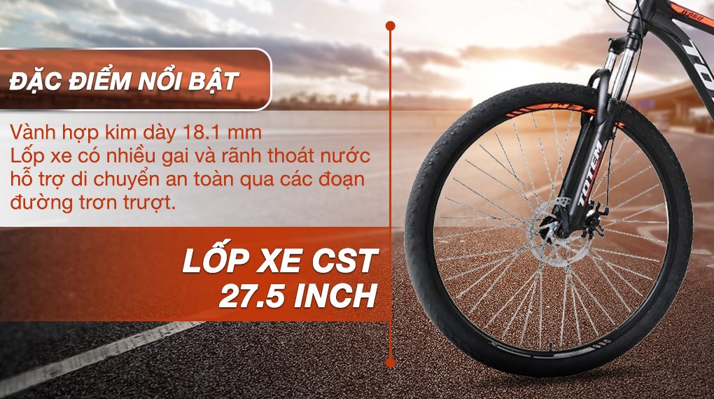 Xe Đạp Địa Hình MTB Totem W860 27.5 inch Size L