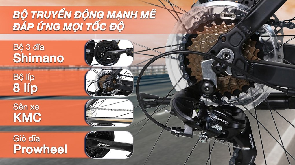 Xe Đạp Địa Hình MTB Totem W860 27.5 inch Size L