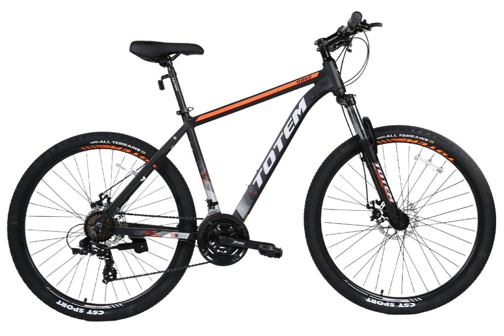 Xe Đạp Địa Hình MTB Totem W860 27.5 inch Size L Màu Đen - Cam