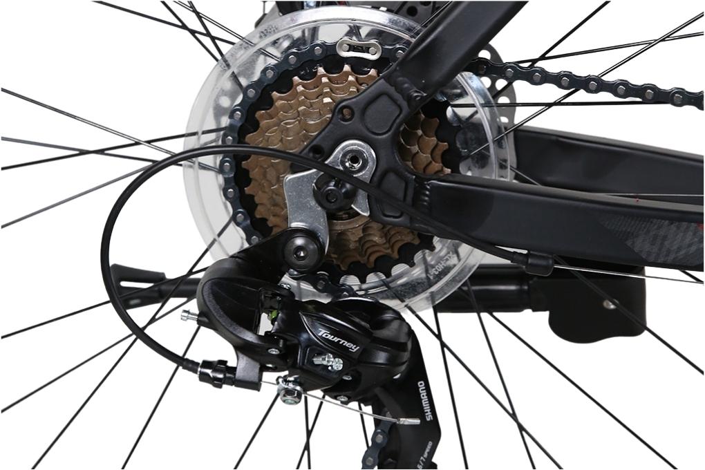 Xe Đạp Địa Hình MTB Totem W860 27.5 inch Size L Màu Đen - Cam