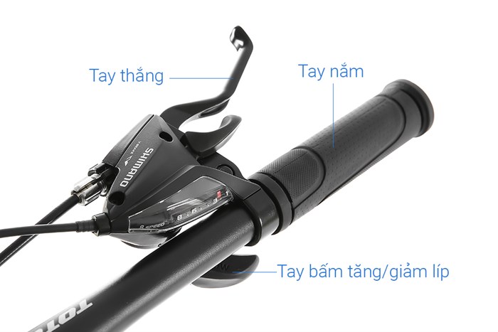 Xe Đạp Địa Hình MTB Totem W860 27.5 inch Size L Màu Trắng
