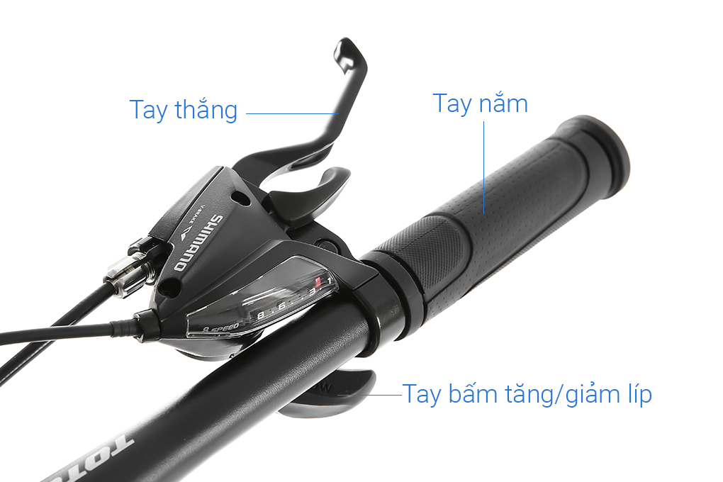 Xe Đạp Địa Hình MTB Totem W860 27.5 inch Size L Màu Trắng