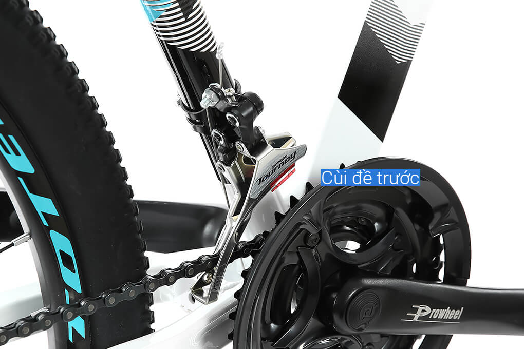 Xe Đạp Địa Hình MTB Totem W860 27.5 inch Size L Màu Trắng