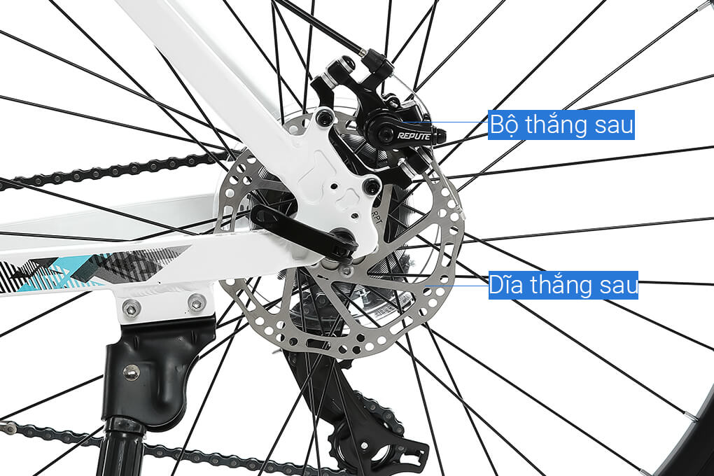 Xe Đạp Địa Hình MTB Totem W860 27.5 inch Size L Màu Trắng