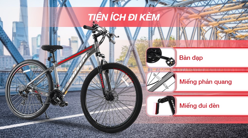Xe Đạp Địa Hình MTB Totem W860 29 inch Size M