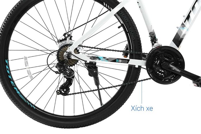 Xe Đạp Địa Hình MTB Totem W860 29 inch Size M Màu Trắng