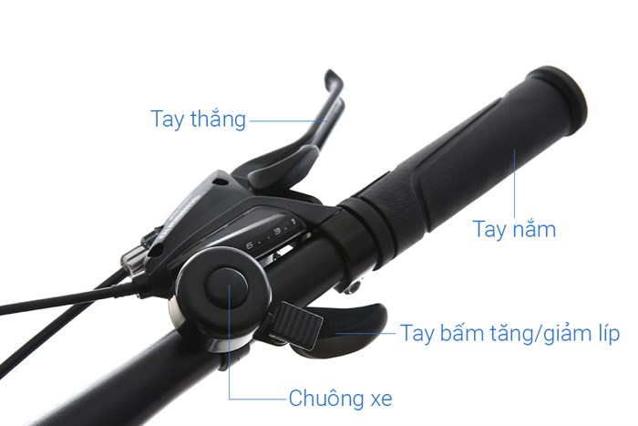 Xe Đạp Địa Hình MTB Totem W860 29 inch Size M Màu Đen - Cam
