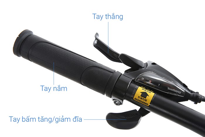 Xe Đạp Địa Hình MTB Totem W860 29 inch Size M Màu Đen - Cam