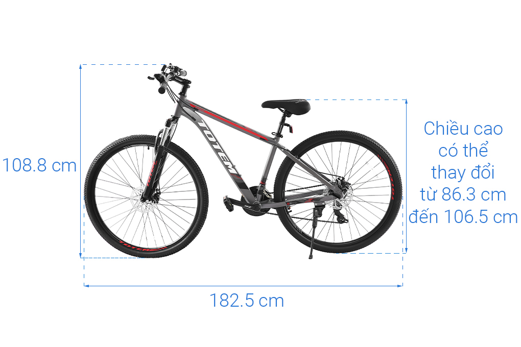 Xe Đạp Địa Hình MTB Totem W860 29 inch Size M - 21