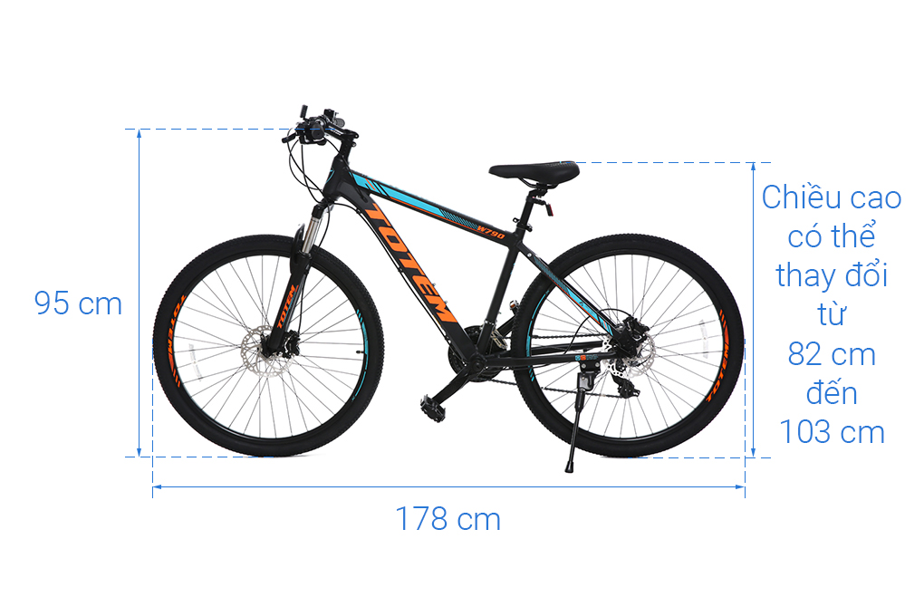 Xe Đạp Địa Hình MTB Totem W790 27.5 inch Size M