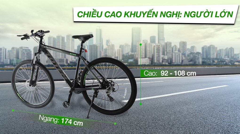 Xe Đạp Địa Hình MTB Totem W790 27.5 inch Size L