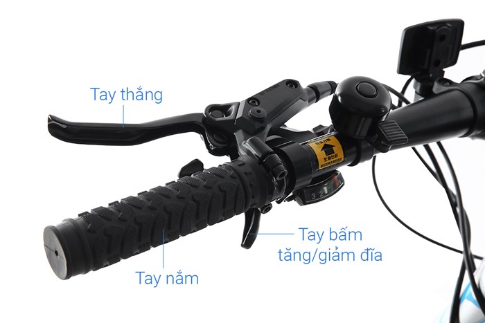 Xe Đạp Địa Hình MTB Totem W790 27.5 inch Size L Màu Bạc