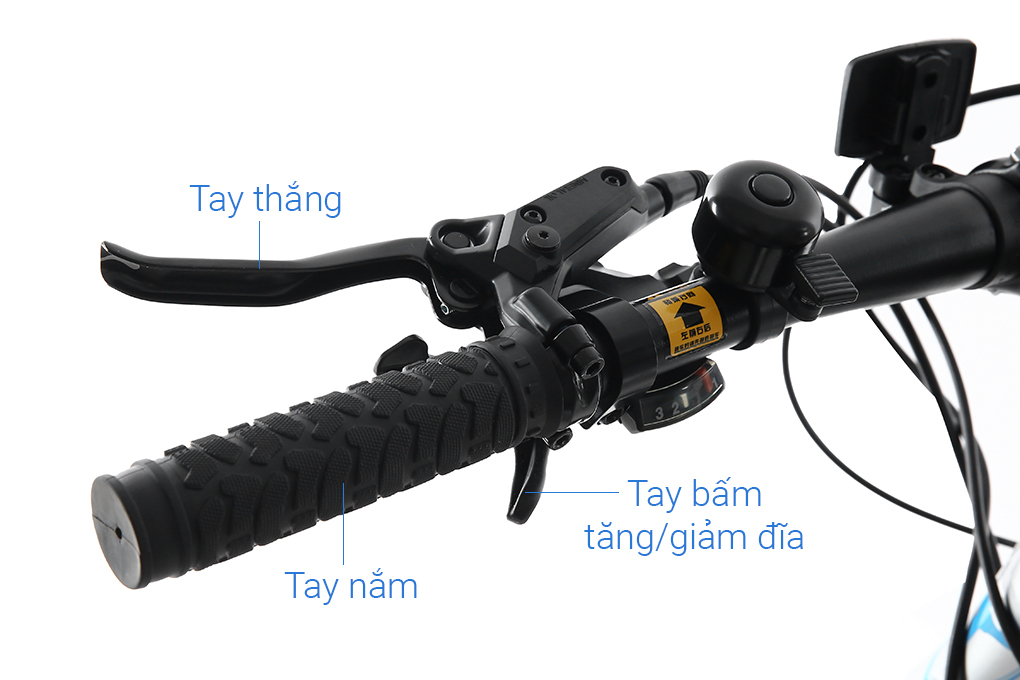Xe Đạp Địa Hình MTB Totem W790 27.5 inch Size L Màu Bạc