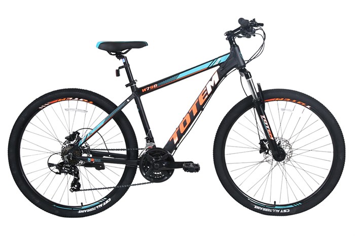 Xe Đạp Địa Hình MTB Totem W790 27.5 inch Size L Màu Đen - Cam