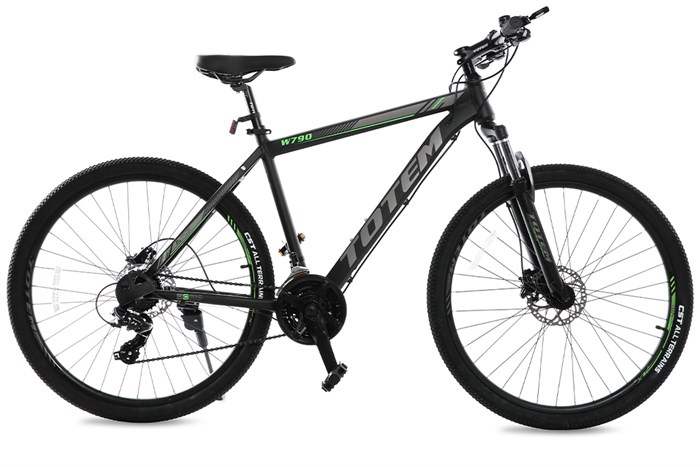 Xe Đạp Địa Hình MTB Totem W790 27.5 inch Size L Màu Đen - Xám