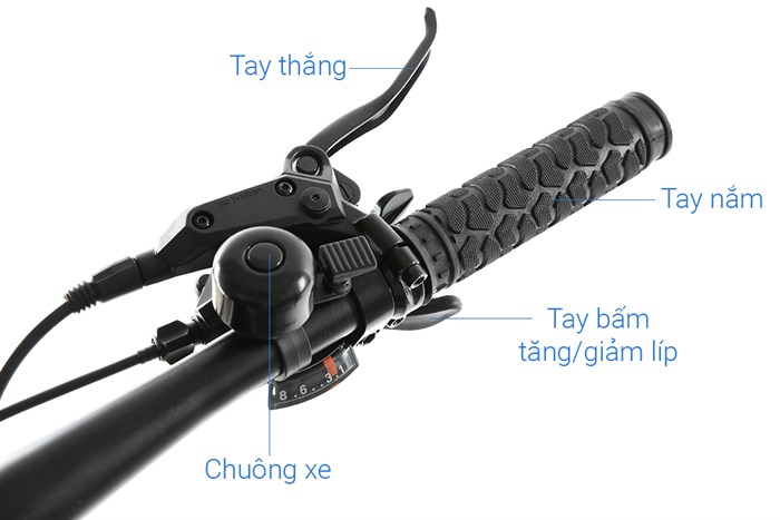 Xe Đạp Địa Hình MTB Totem W790 27.5 inch Size L Màu Đen - Xám