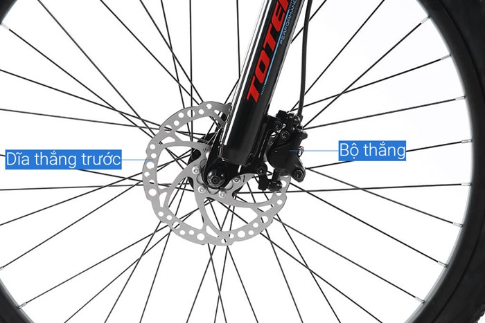 Xe Đạp Địa Hình MTB Totem W790 27.5 inch Size L Màu Bạc