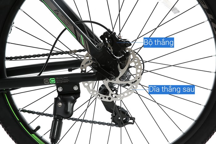 Xe Đạp Địa Hình MTB Totem W790 27.5 inch Size L Màu Đen - Cam