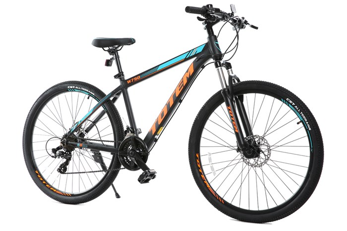 Xe Đạp Địa Hình MTB Totem W790 27.5 inch Size L Màu Đen - Cam