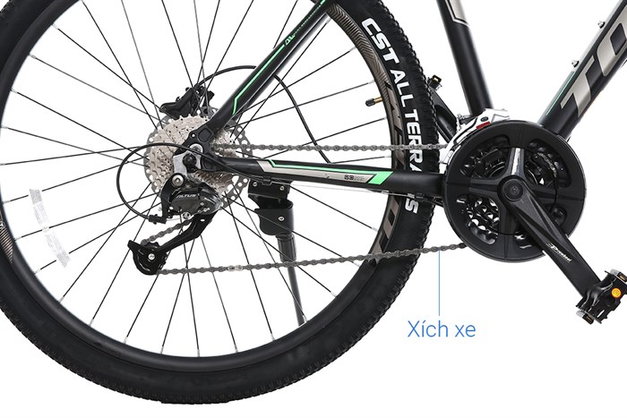 Xe Đạp Địa Hình MTB Totem W960 27.5 inch Size M Màu Đen