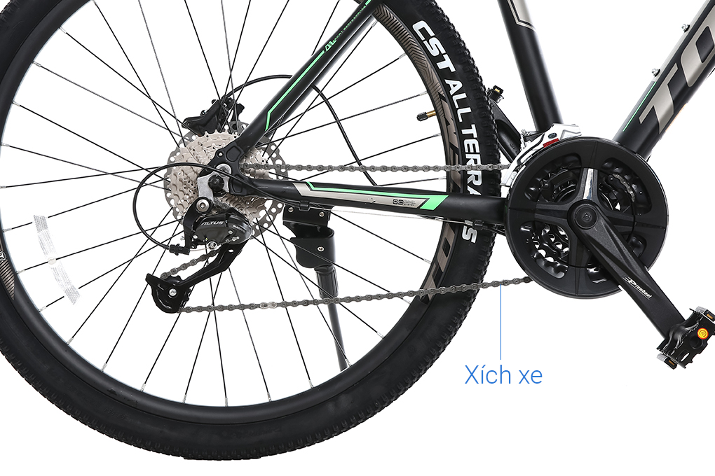 Xe Đạp Địa Hình MTB Totem W960 27.5 inch Size M Màu Đen
