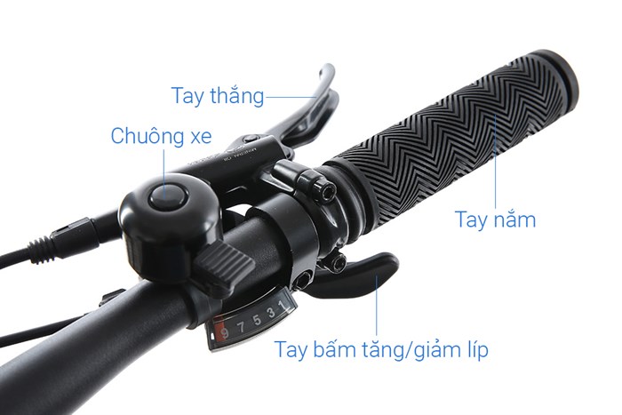 Xe Đạp Địa Hình MTB Totem W960 27.5 inch Size M Màu Đen