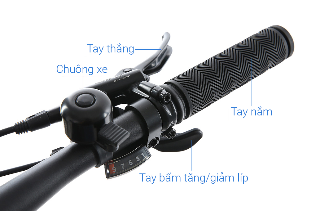 Xe Đạp Địa Hình MTB Totem W960 27.5 inch Size M Màu Đen