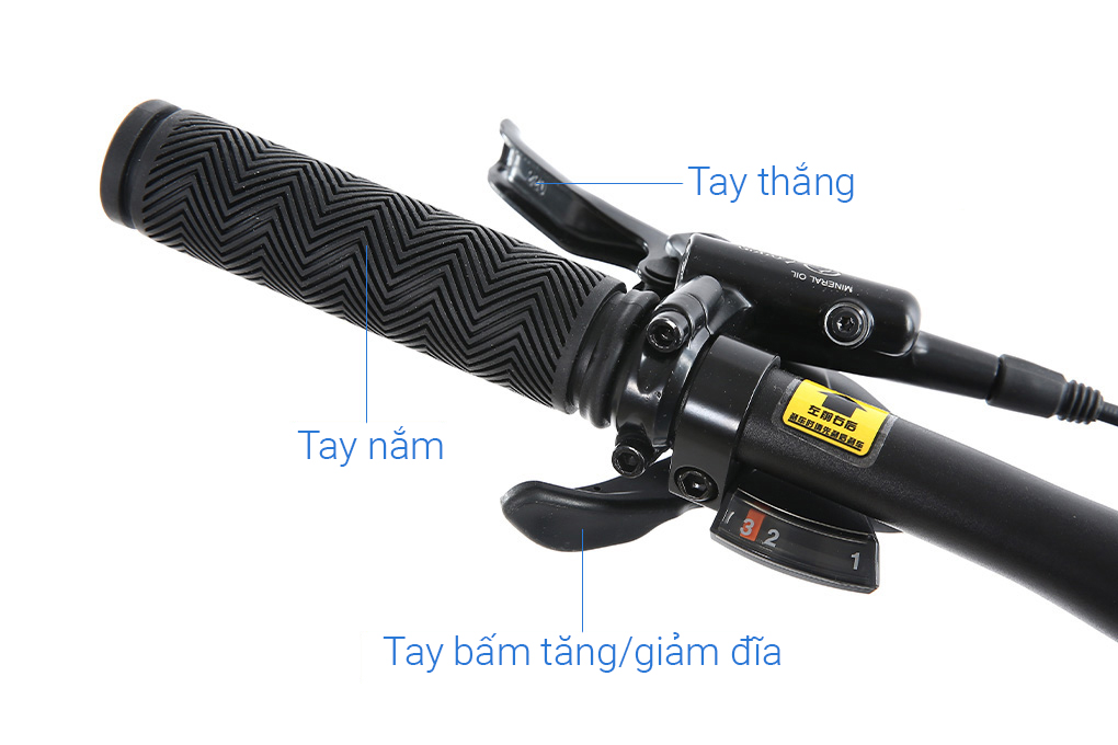 Xe Đạp Địa Hình MTB Totem W960 27.5 inch Size M Màu Đen