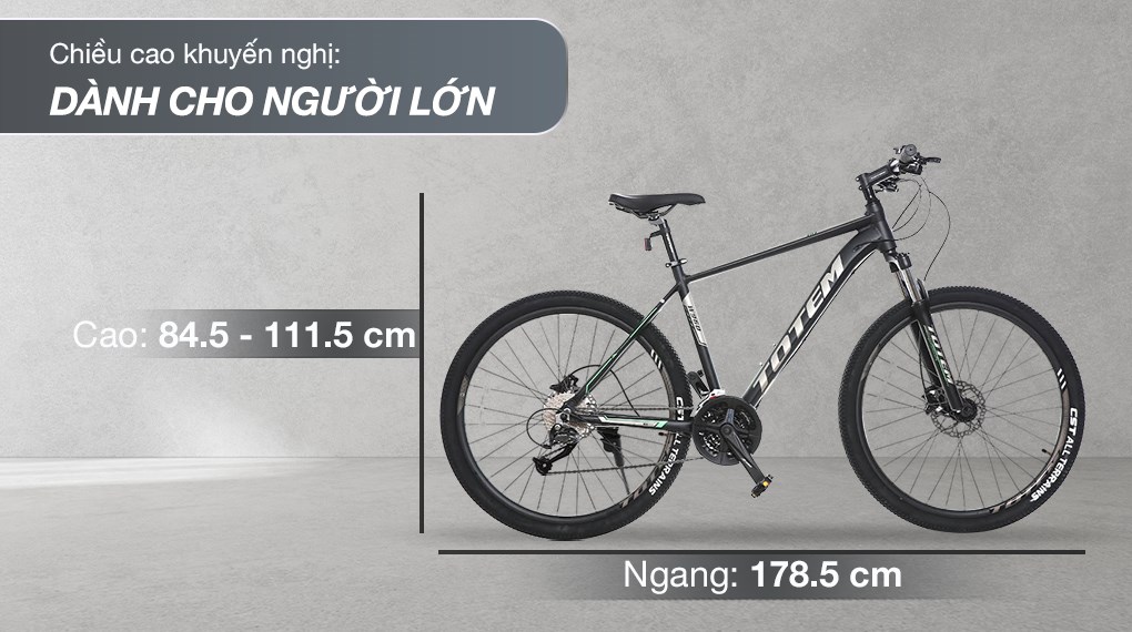 Xe Đạp Địa Hình MTB Totem W960 27.5 inch Size L