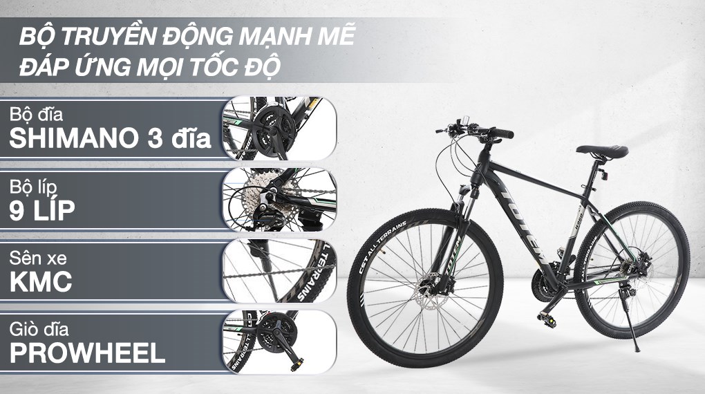 Xe Đạp Địa Hình MTB Totem W960 27.5 inch Size L