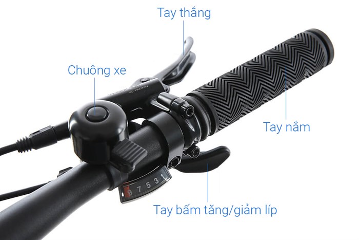 Xe Đạp Địa Hình MTB Totem W960 27.5 inch Size L Màu Đen