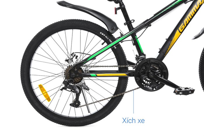 Xe Đạp Địa Hình MTB Gammax 24-Jiebao-3.0-21S 24 inch