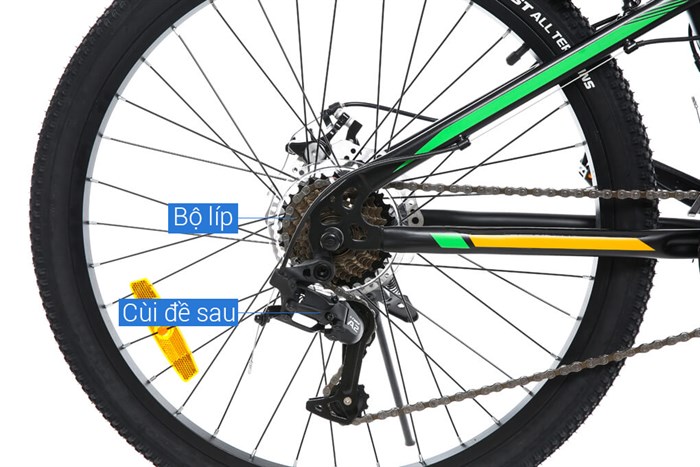 Xe Đạp Địa Hình MTB Gammax 24-Jiebao-3.0-21S 24 inch