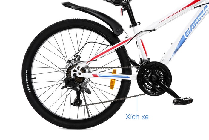Xe Đạp Địa Hình MTB Gammax 24-Jiebao-3.0-21S 24 inch