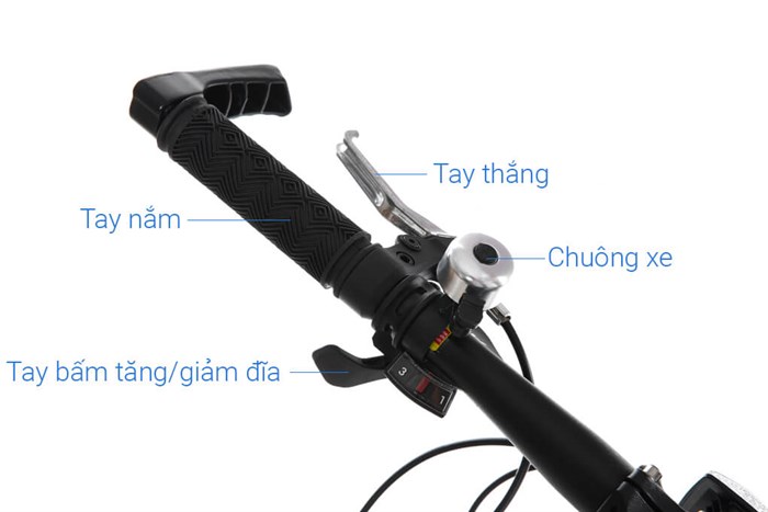 Xe Đạp Địa Hình MTB Gammax 24-Jiebao-3.0-21S 24 inch