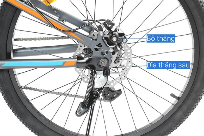 Xe Đạp Địa Hình MTB Gammax 24-Jiebao-3.0-21S 24 inch