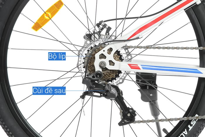 Xe Đạp Địa Hình MTB Gammax 26-Jiebao-3.0-21S 26 inch