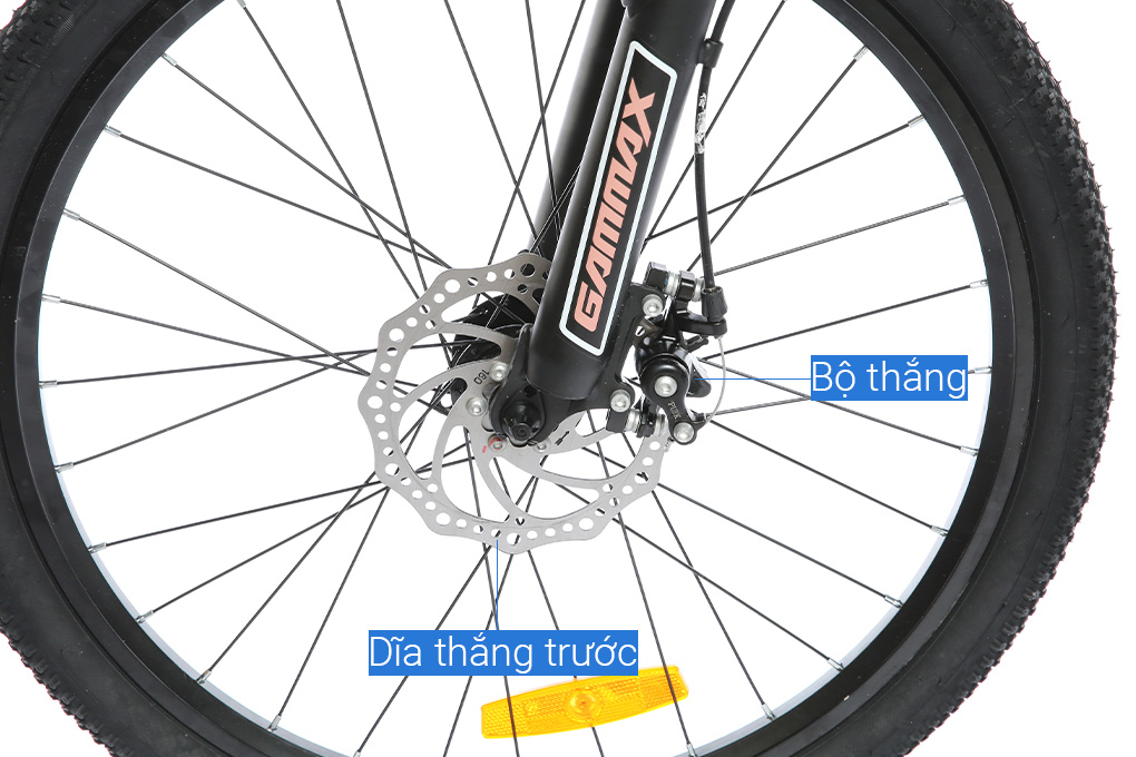 Xe Đạp Địa Hình MTB Gammax 24-Qingwei-21S 24 inch Màu Hồng