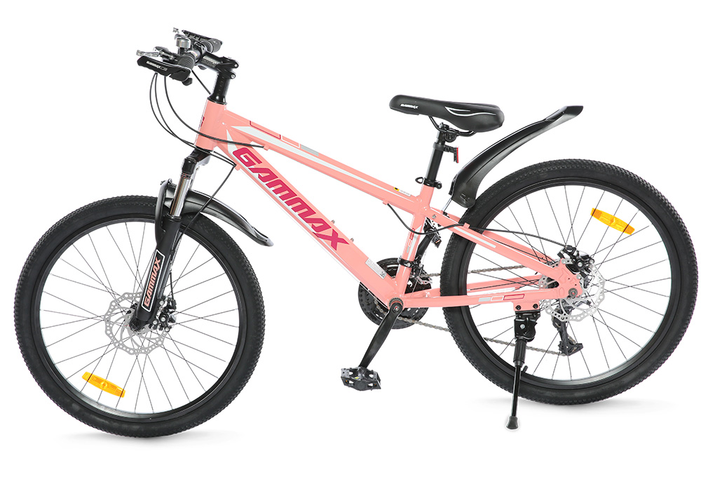 Xe Đạp Địa Hình MTB Gammax 24-Qingwei-21S 24 inch Màu Hồng