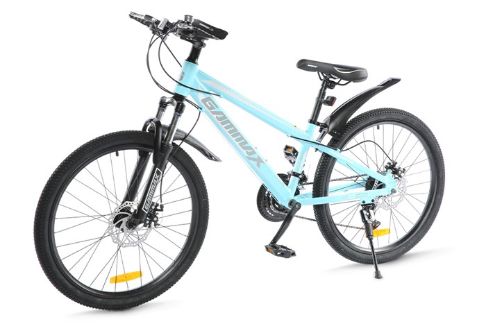 Xe Đạp Địa Hình MTB Gammax 24-Qingwei-21S 24 inch Màu Xanh Dương